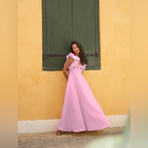 New Fanm Mon Demre Dress Pink Size S